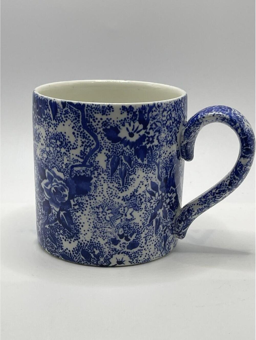Vintage Laura Ashley Chintzware Blue Floral Mug Staffordshire England